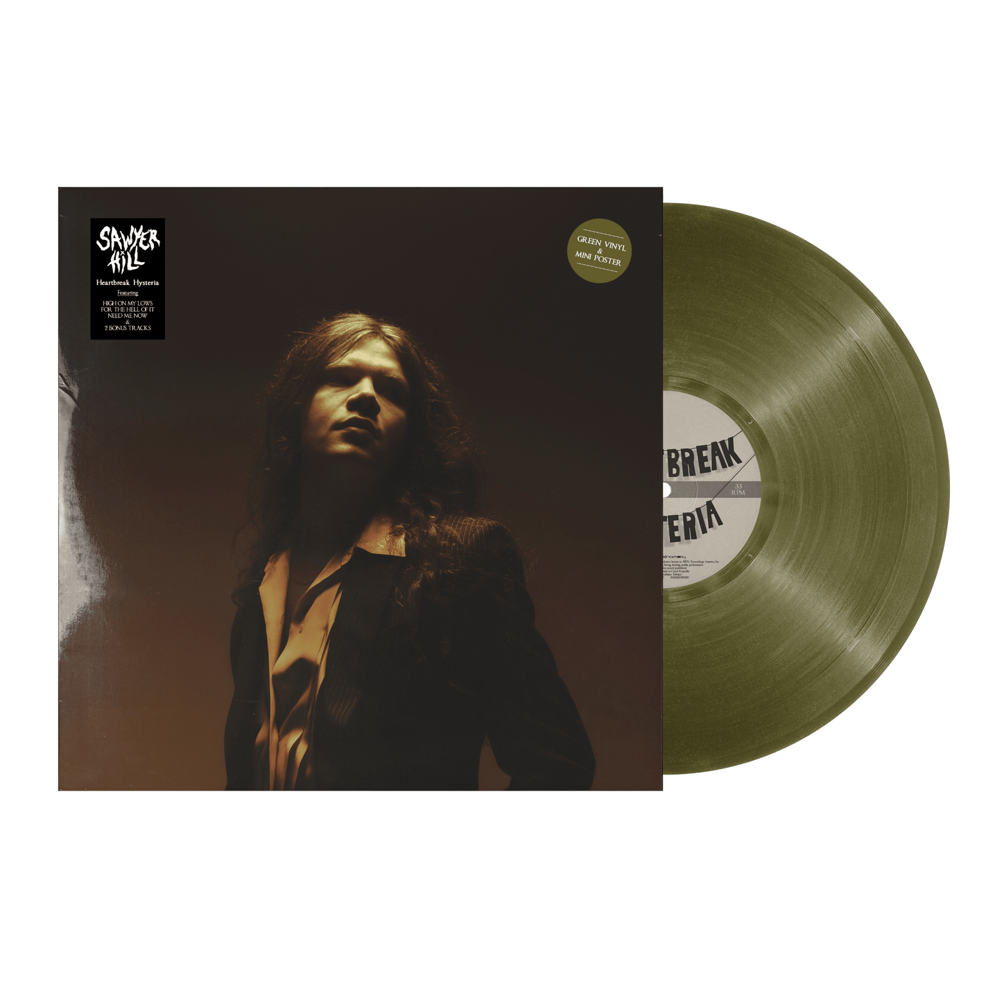 Heartbreak Hysteria - Deluxe Green Vinyl